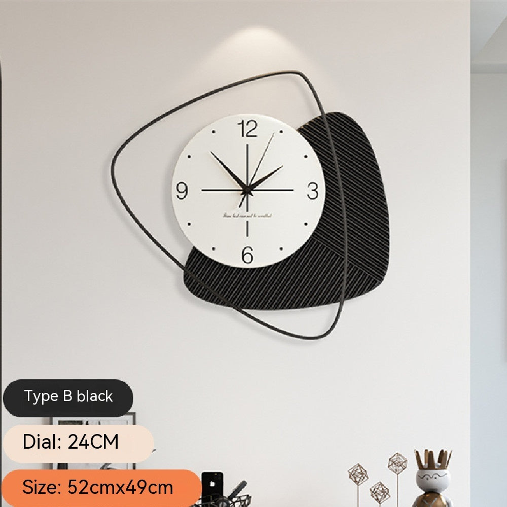 Minimalist Art Decor Wall Clock for Living Room - Elevè Decor